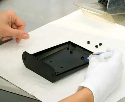 assembling additional fasteners for PCB mounting, displays etc.