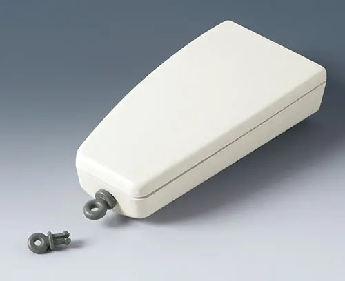 Ring eyelet, e.g. for SMART-CASE