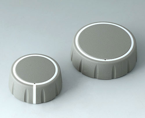 Two knob sizes: ø 36 mm, ø 46 mm