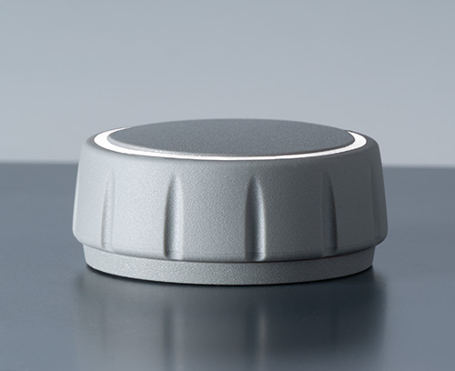 CONTROL-KNOBS without illumination; can also be used with base (accessory) for an elegant floating appearance