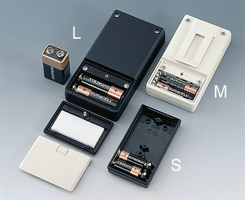 Battery compartments for internal power supplies