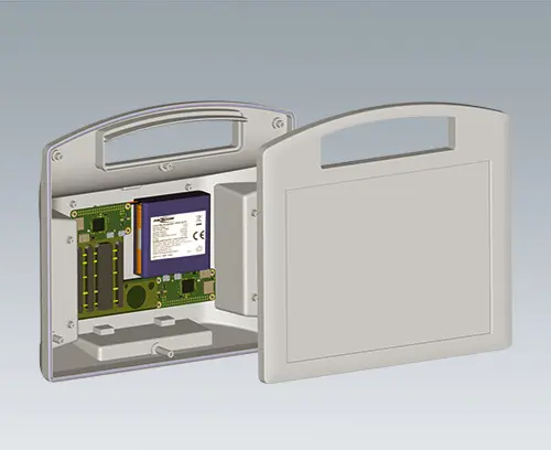 CARRYTEC enclosure with power pack
