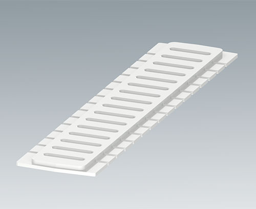 B6522821 Side panel with ventilation slots