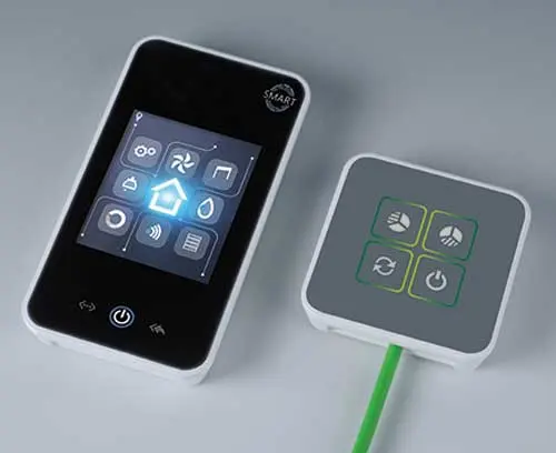 Non-slip feet for use as a table top enclosure