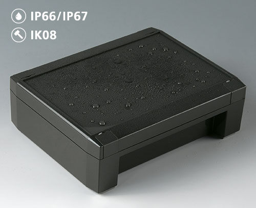 Robust and waterproof according to IP 66/67, high IK 08 impact protection
