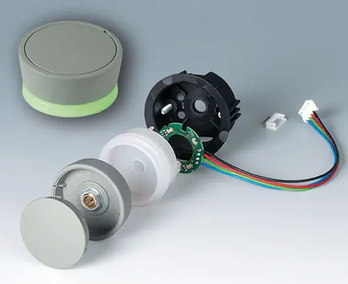 STAR-KNOBS surface-mounted, illuminated