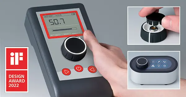 Award-winning CONTROL-KNOBS with optional LED illuminination