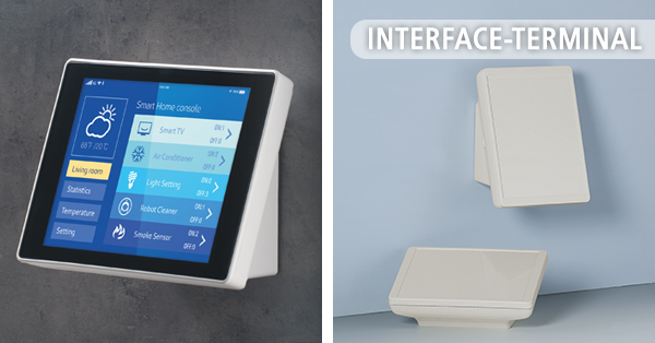 INTERFACE-TERMINAL sloping-front enclosures