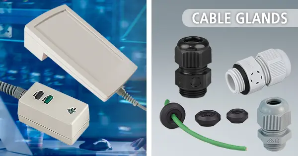 Cable glands for enclosures