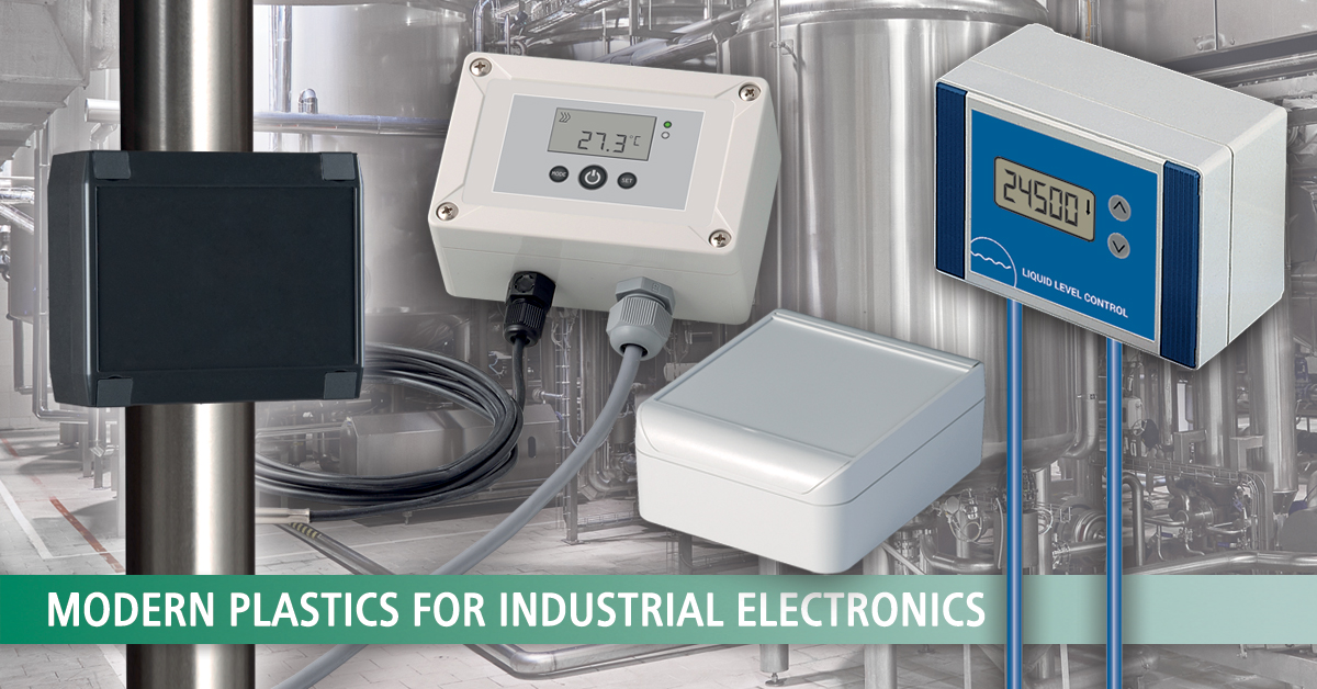 Specifying the right plastics for electronic enclosures