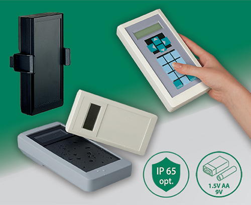 Robust IP 65 DATEC-MOBIL-BOX handheld enclosures