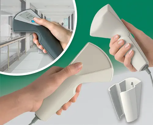 Ergonomic SENSO-CASE handheld enclosures